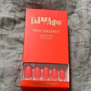 Nail Dashes - solar flare blaire